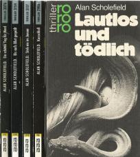 Lautlos und tödlich // Kurzschluss // Stirb nie im Januar // Bis aufs Blut gequält // Ein schöner Tag für Mord.