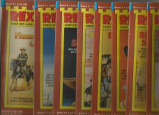 8 x Rex Hayes Western-Heftromane:
